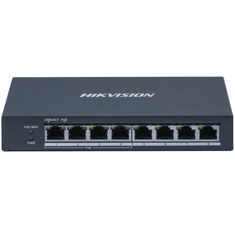 HIKVISION ITALY SRL - HIK301802457 DS-3E0508P-O SWITCH CASE METALLICO POE