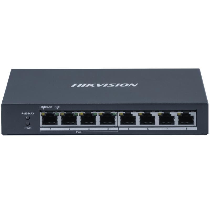HIKVISION ITALY SRL - HIK301802457 DS-3E0508P-O SWITCH CASE METALLICO POE