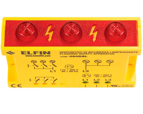 NEW ELFIN SRL - NEW050DSL DISP.SICUR.LAMP.110-690V