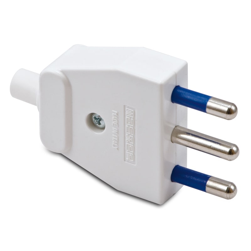 MASTER SRL - MST05161G SPINA 2 P+T 16A+GOMMINO BIANCA