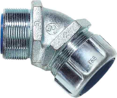ABB SPA - ABB5341 Racc.45G NC16 1/2 NPT acc.zinc.