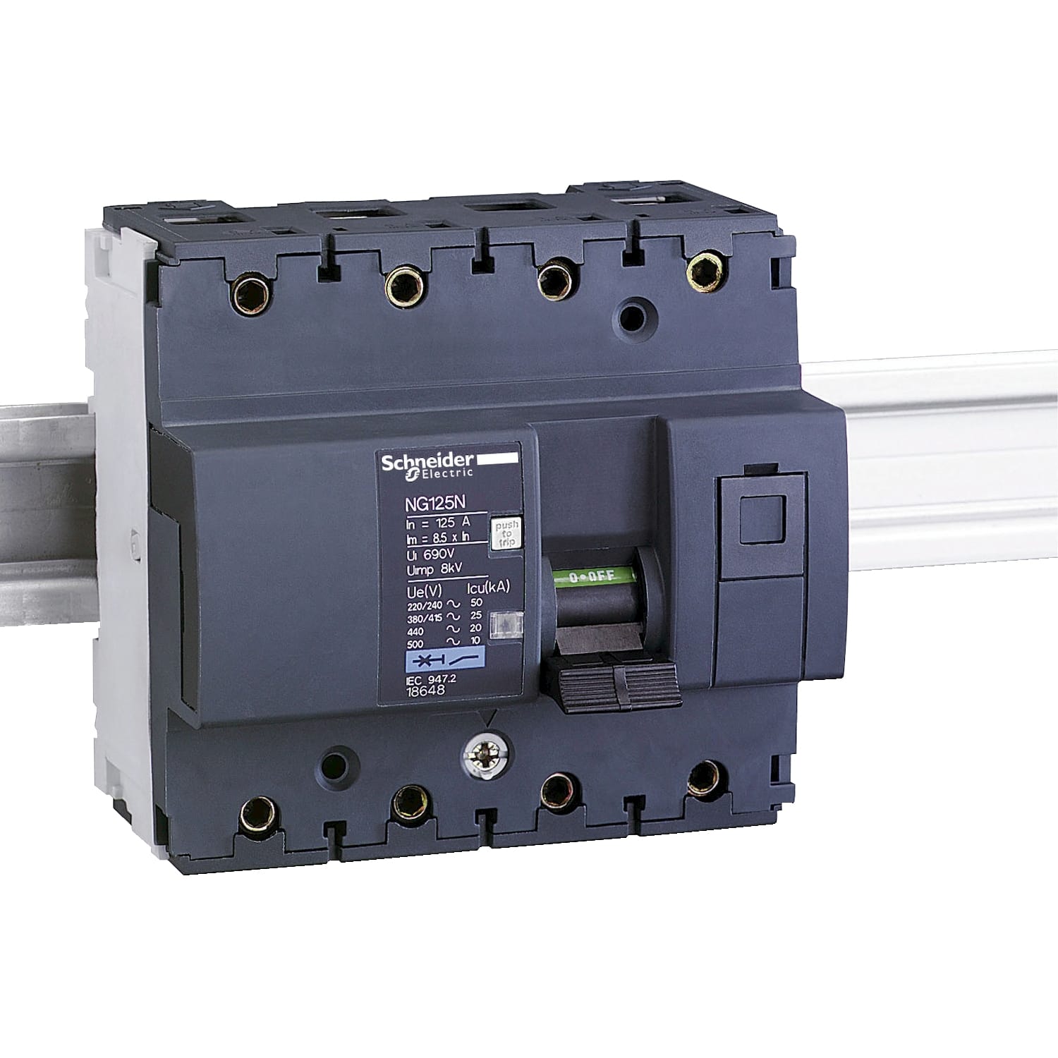 SCHNEIDER ELECTRIC - SNR18648 NG125N 3P+N C 125A 25KA