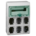 SCHNEIDER ELECTRIC - SNR10366 MUREVA ENCLOSURES IP65 13MOD 6PRESE INC.