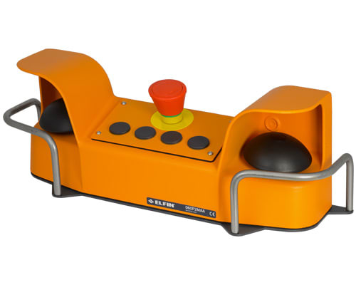 NEW ELFIN SRL - NEW060P2MAA PULSANTIERA 2MANI PROTETTA ARANCIO