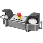 NEW ELFIN SRL - NEW060P2MA PULSANTIERA 2MANI PROTETTA GRIGIA