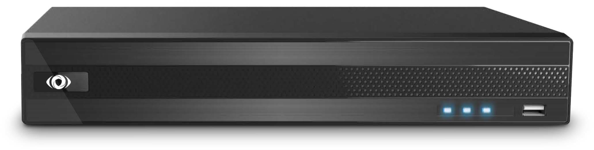 IESS SRL - EAA68104T1 NVR IP 4 CANALI 6MP POE AI CON HDD 1TB