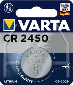 VARTA CONSUMER BATT - VAT06450101401 CR 2450 (LITIO)