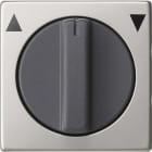 GIRA - GIR0666600 COP. TRAVERS. VENEZIANE SYSTEM 55 ACCIAI