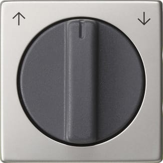 GIRA - GGI0666600 COP. TRAVERS. VENEZIANE SYSTEM 55 ACCIAI