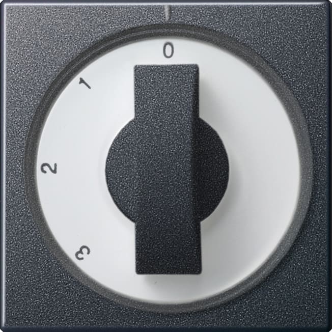 GIRA - GIR066928 COP. SELETTORE 3 POSIZIONI 0/1/2/3