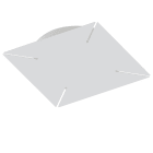 LINEA LIGHT (ILED) - ILD64338 TOUR BOX-Q 150W+150W ON/OFF BG