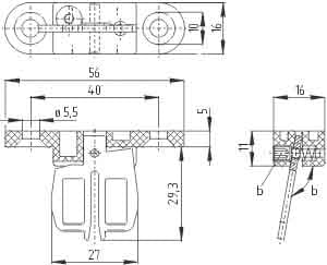SCHMERSAL ITALIA SRL - SHM101096090 AZ15/16-B3-1747 WITH MAGNETIC LATCH