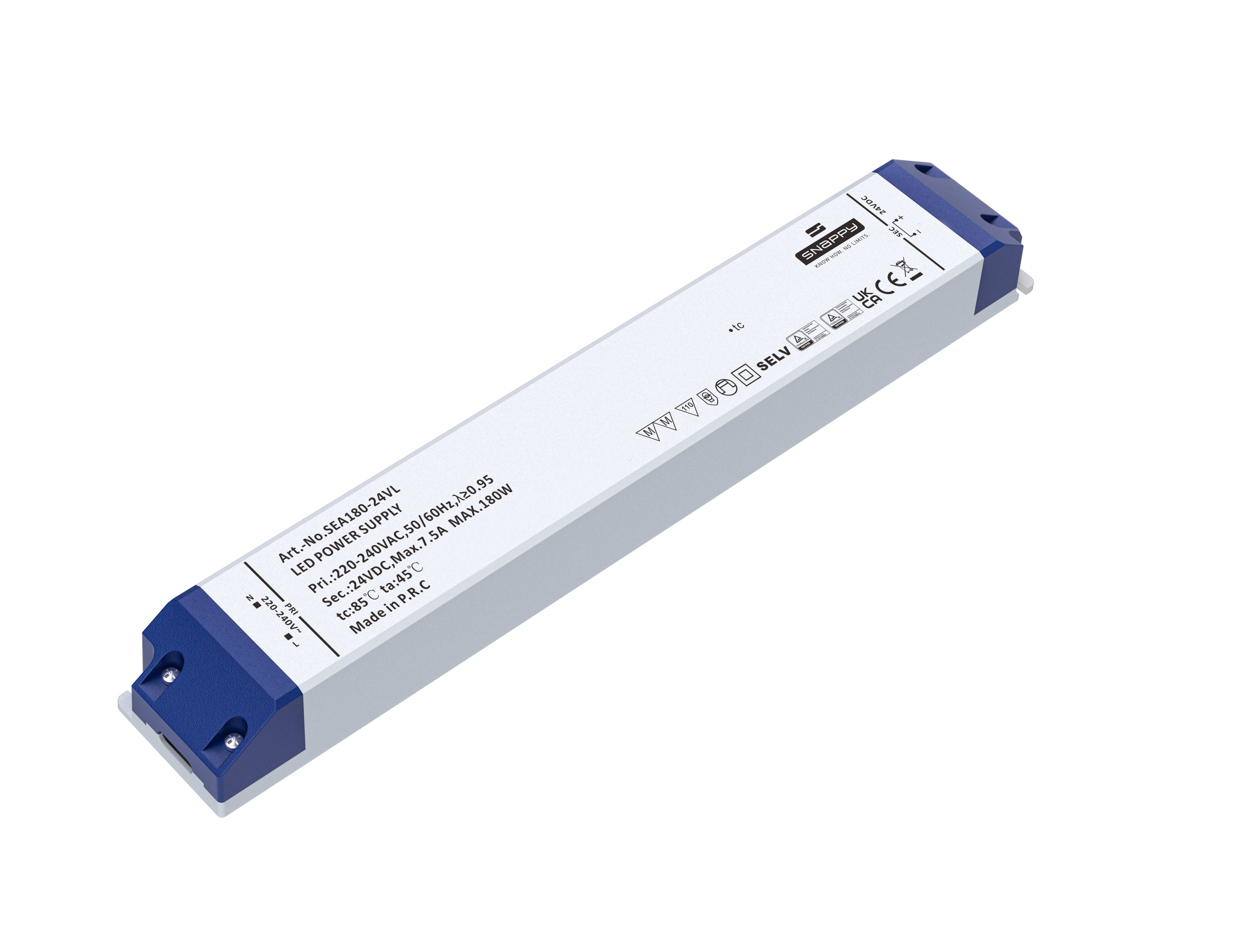 ELCOM SRL - EOWAL00252 DRIVER 24V 120W CLASSE II IP20 (SN)