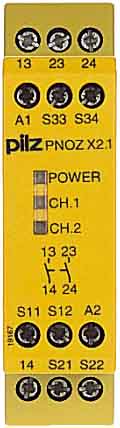 PILZ ITALIA SRL - PIZ774306 PNOZ X2.1 24AC/DC 2NA