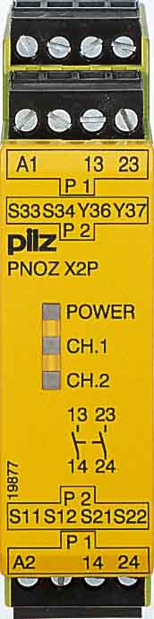 PILZ ITALIA SRL - PIZ777303 PNOZ X2P 24AC/DC 2NA