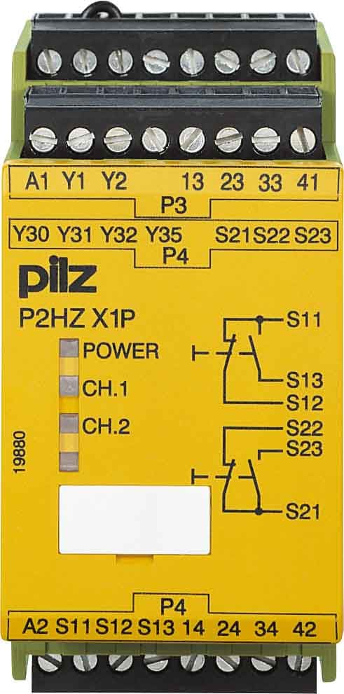 PILZ ITALIA SRL - PIZ777340 P2HZ X1P 24DC 3NA+1NC+2PNP