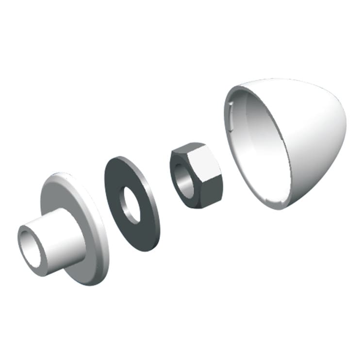 FISCHER ITALIA - FIS00071283 BUAK M12 BIANCO BUSTA RICAMBI