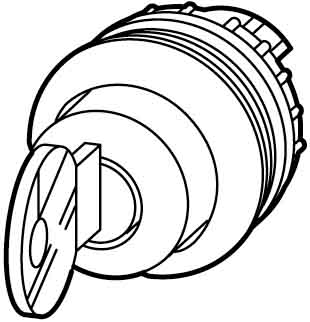 EATON - EAO216902 M22-WRS3-GVP SEL CHIAVE 3 POS MS1 PERM
