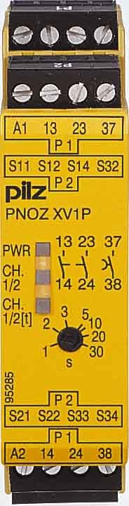 PILZ ITALIA SRL - PIZ777602 PNOZ XV1P 30S 24DC 2NA(I)+1NA(R)