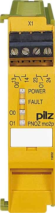 PILZ ITALIA SRL - PIZ773500 PNOZMO1P 24DC 4 USCITE PNP