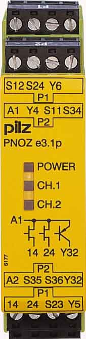 PILZ ITALIA SRL - PIZ784139 PNOZE3.1P C 24DC 2PNP+1PNP