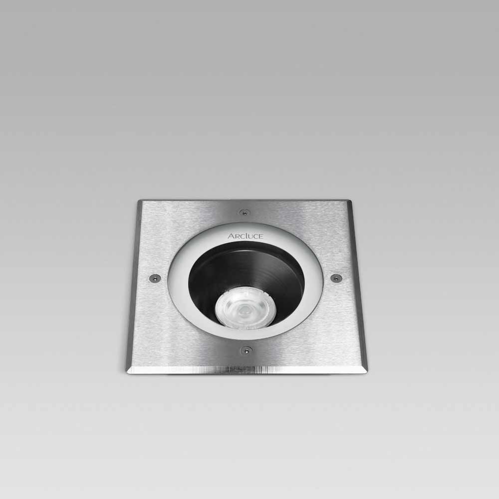 ARCLUCE SPA - ACL0761031A-830-30 INGR-S180 11W WB INOX QUADRA ON/OFF