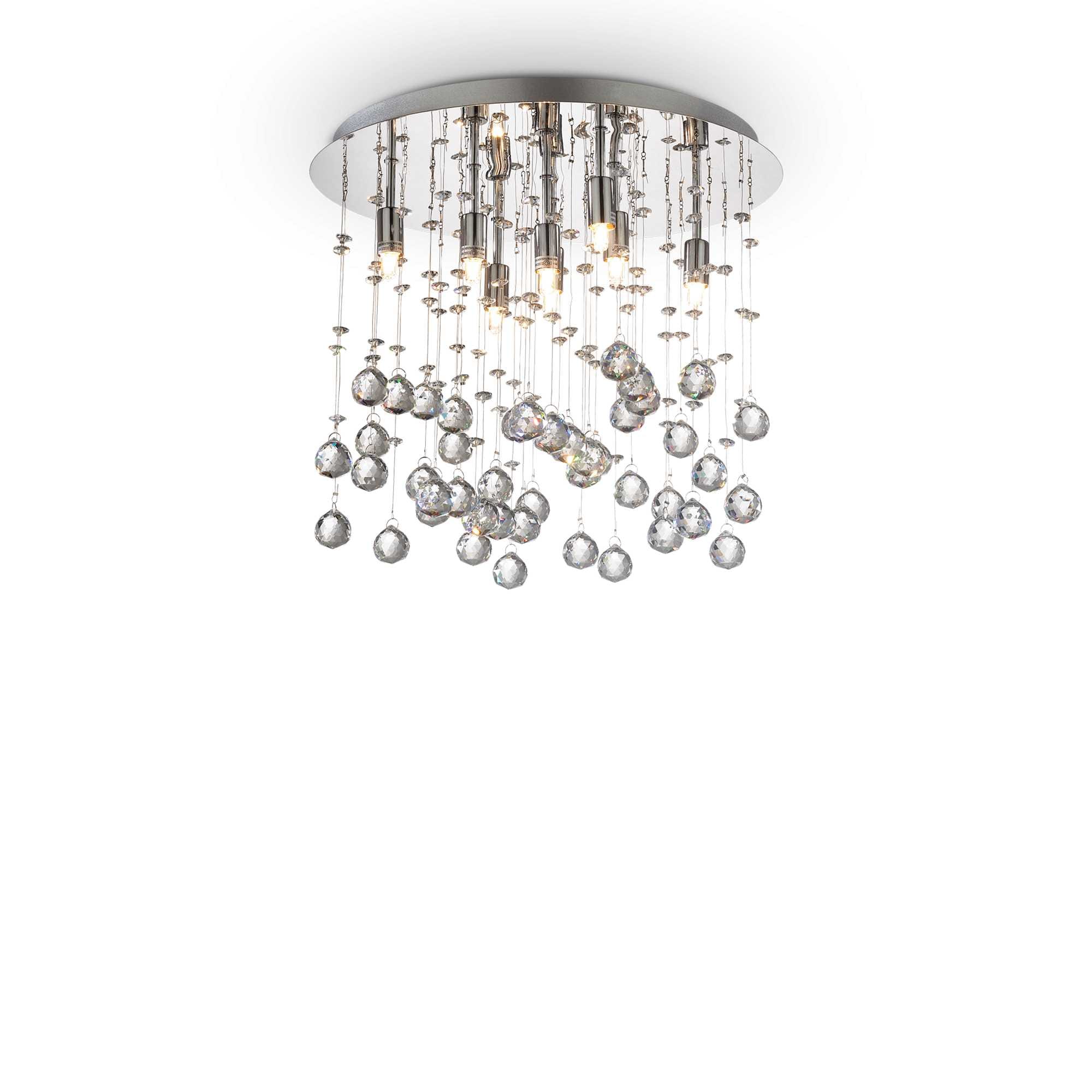 IDEAL LUX SRL - IUX077796 MOONLIGHT PL8 CROMO