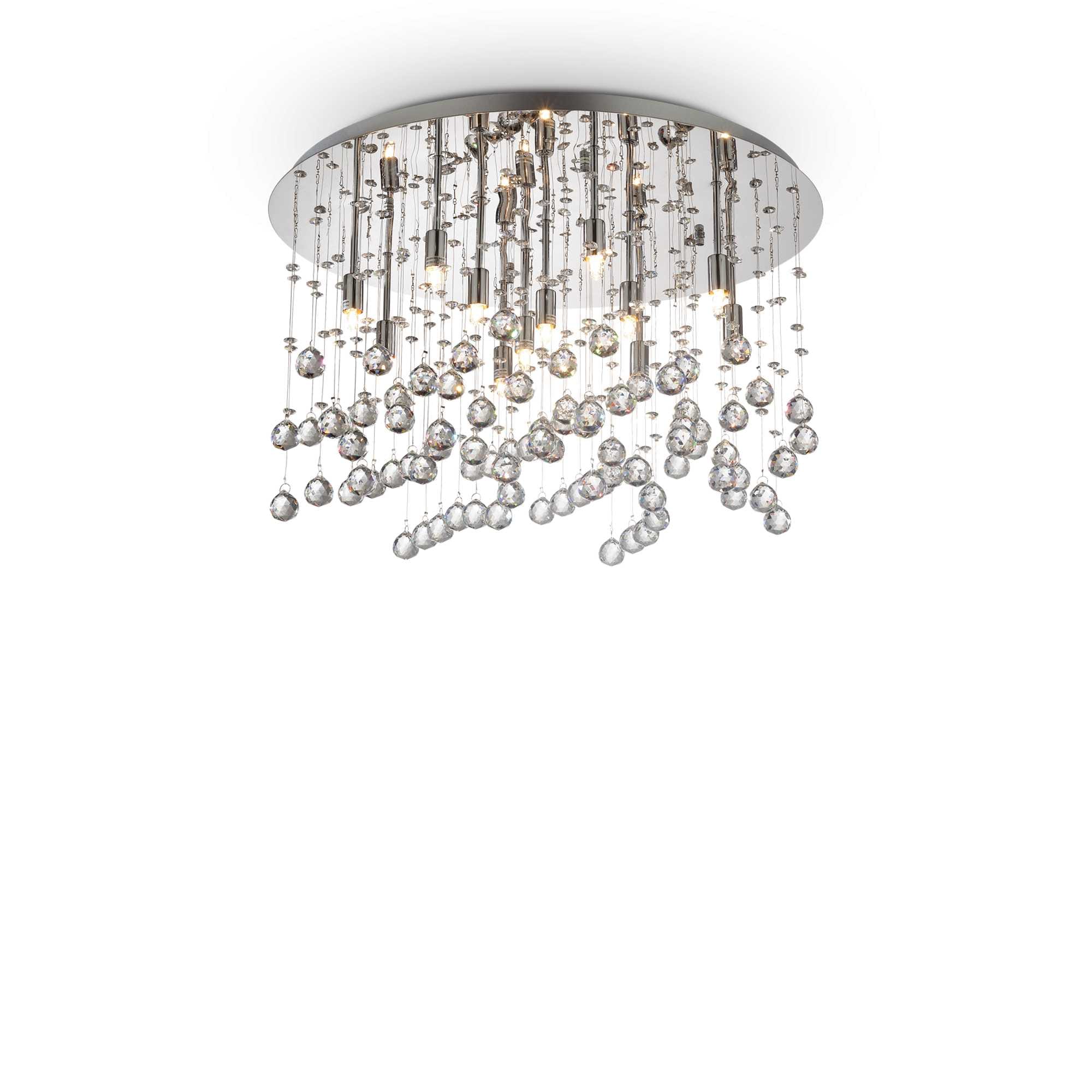 IDEAL LUX SRL - IUX077802 MOONLIGHT PL12 CROMO