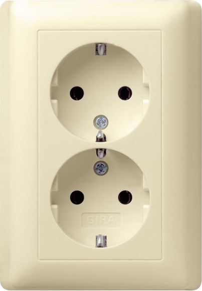 GIRA - GGI078001 SCHUKO DOP. P.CPL. GIRA STANDARD 55 BNC
