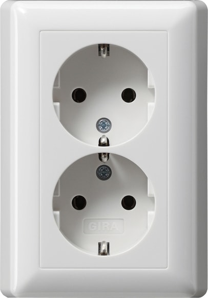 GIRA - GGI078003 SCHUKO DOP. P.CPL. GIRA STANDARD 55 BNC