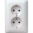 GIRA - GIR078004 SCHUKO DOP. P.CPL. GIRA STANDARD 55 BNC