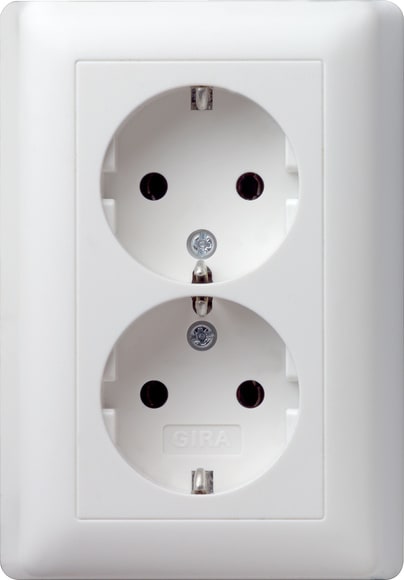 GIRA - GGI078004 SCHUKO DOP. P.CPL. GIRA STANDARD 55 BNC