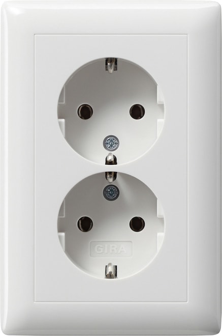 GIRA - GGI078203 DOP.SCHUKO P.CPL. P. SCAT.INST. 1,5-M