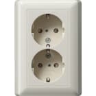 GIRA - GGI078301 PRESA DOP.SCHUKO SP + P.CPL.