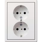 GIRA - GGI0783112 PRESA DOP.SCHUKO SP + PLACCA