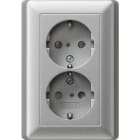 GIRA - GIR078326 PRESA SCHUKO DOP. SP + P.CPL.