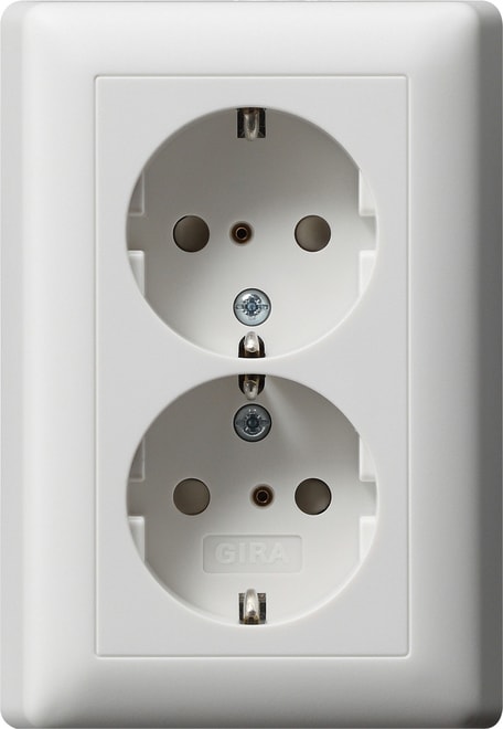 GIRA - GGI078327 PRESA DOP.SCHUKO SP + P.CPL.