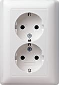 GIRA - GGI078803 DOP.SCHUKO P.CPL. S/GR. MI