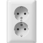 GIRA - GGI078803 DOP.SCHUKO P.CPL. S./GRAFFA MI GIRA STAN