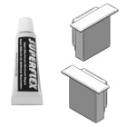 LINEA LIGHT (ILED) - ILD99976 ACESSORE C/2TAPPI PC OPALE