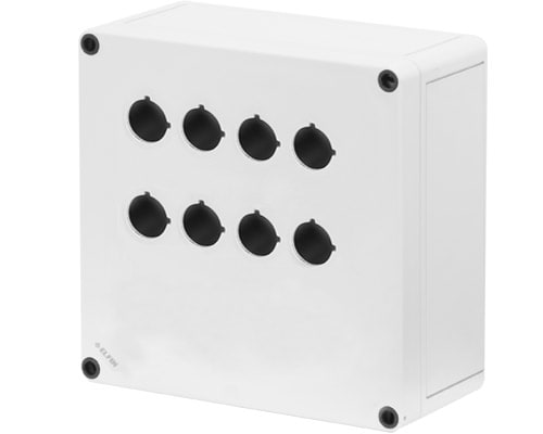 NEW ELFIN SRL - NEW080C1818-9P8 CASSETTA TPLAST 180X182X90 8F