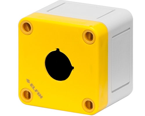 NEW ELFIN SRL - NEW080CS0606-5GP1 CASS.PS 65X65X57 COP.GIALLO 1FORO