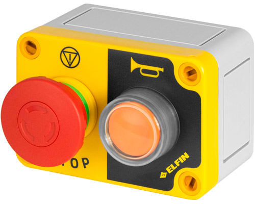 NEW ELFIN SRL - NEW080CS0609-5PE CASS.PS 65X94X57 FUNGO D40+PULSANTE