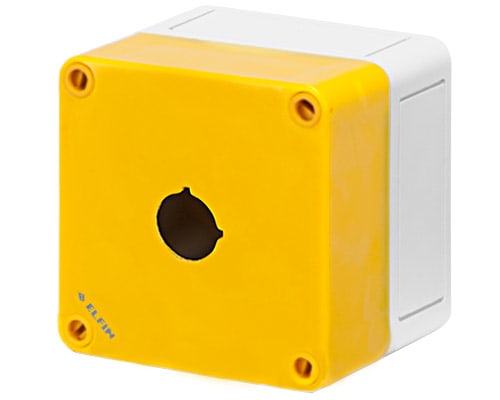 NEW ELFIN SRL - NEW080CS0909-8GP1 CASSETTA PS 94X94X81 COP.GIALLO 1F