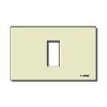 VIMAR SPA - VIW08635.A PLACCA 1M RESINA SCATTO AVORIO