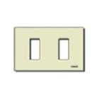 VIMAR SPA - VIW08636.A PLACCA 2M RESINA SCATTO AVORIO