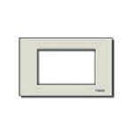 VIMAR SPA - VIW08657 PLACCA 3MSP ALLUM.SCATTO ORO