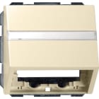 GIRA - GGI087001 CALOTTA DATI AP + CT SYSTEM 55 BNC CREMA