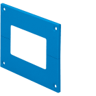 ABB SPA - ABB08782 TESTATA DI CHIUSURA IP44 H75 BLU 100
