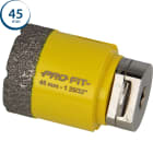 NOVATEC EUROPE SRL - NVC09031045 DIAMOND DRY FRESA C&D 45 MM